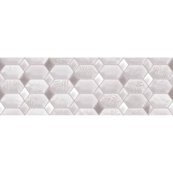 Плитка Ceramica Deseo Violeta Silver Decor 30х90см декор, фото 1