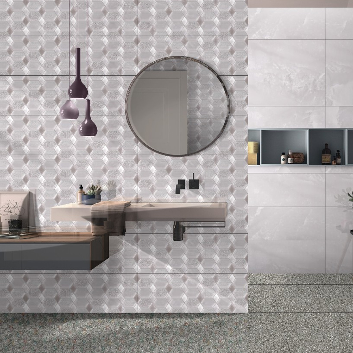 VIOLETA SILVER DECOR (1 сорт)