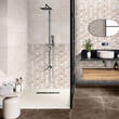 Плитка Ceramica Deseo Violeta Crema 30х90 см, фото 1