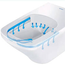 Унитаз подвесной Duravit Durastyle 2537590001 с покрытием WonderGliss, фото №4