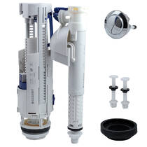 Зливний та наливний механізм для компакта Primera Grand 8390022 з кнопкою, фото №1