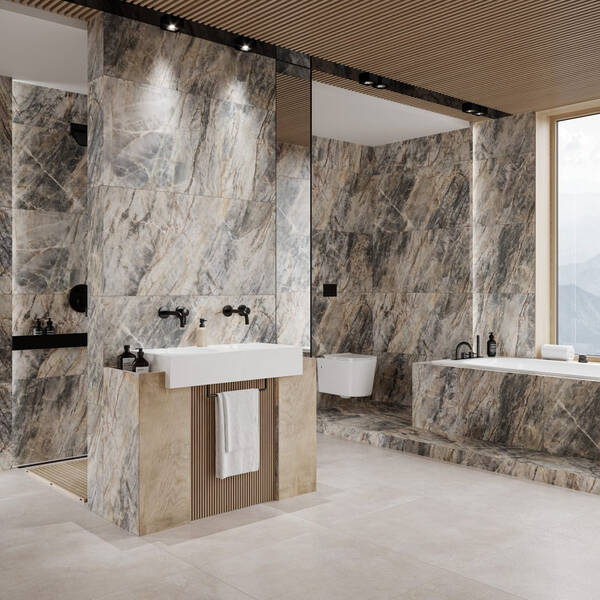 Керамограніт Cerrad Brazilian Quartzite Gres Amber 120х280 см, фото 5
