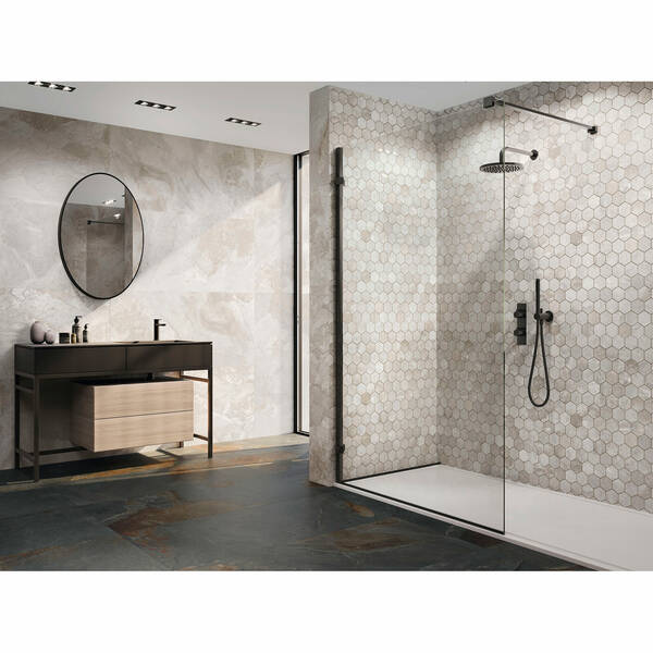 Керамограніт Baldocer Slate White Rect. 60x120 см, фото 3