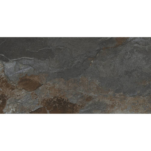 Керамогранит Baldocer Slate Black Rect 60x120 см, фото 1