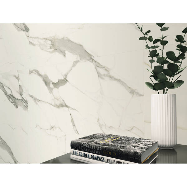 Керамограніт Baldocer Statuario Natural Rect. 60x120 см, фото 2