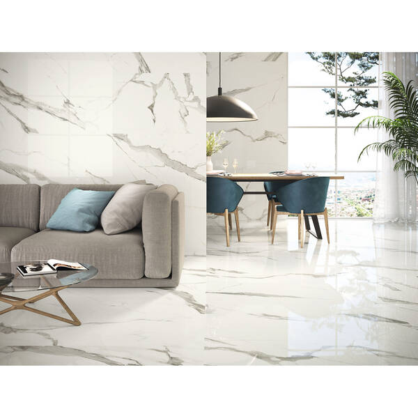 Керамогранит Baldocer Statuario Pulido Rect. 60x120 см, фото 2
