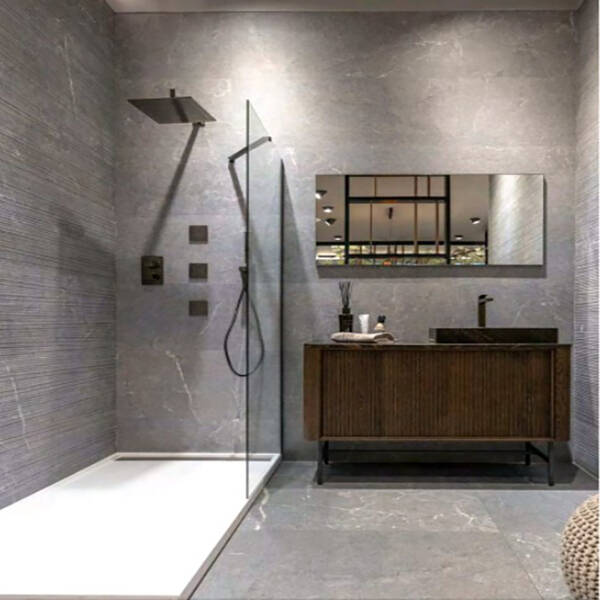 Плитка Porcelanosa Deco Lucerna Acero (A) 45х120 см декор, фото 2