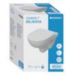 Унітаз підвісний Geberit Selnova Rimfree 501.751.00.1 із сидінням Soft Close, фото 2