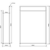 Держатель для полотенец Decor Walther Mikado MK HT 0523060 напольный, черный матовый, фото №2