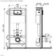 Комплект: інсталяція Devit 90.211+ унітаз підвісний Primera Project 3120147 з кришкою soft-close + панель змиву Devit 90.211.KH, фото 6