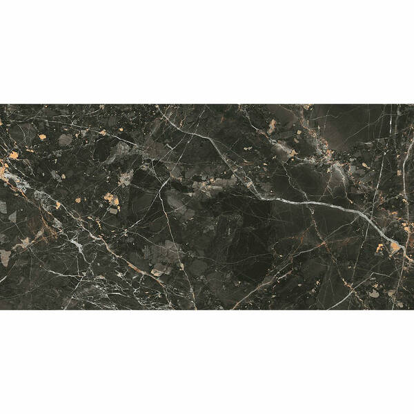 Керамограніт Opoczno Pl+ Black Gold Polished Rect 59,8х119,8 см, фото 1