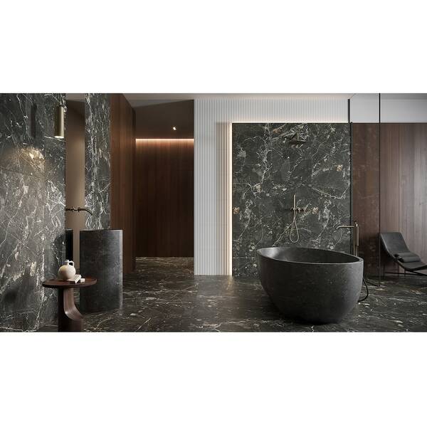 Керамограніт Opoczno Pl+ Black Gold Polished Rect 59,8х119,8 см, фото 4