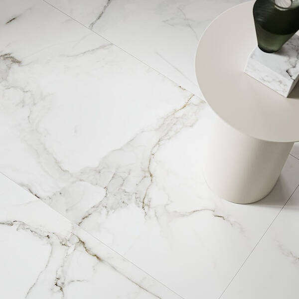 CALACATTA MONET WHITE SATIN RECT — фото 3