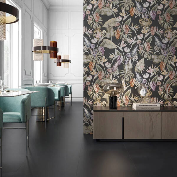Керамограніт Pamesa Essenza Nero (Fam017/Compacglass Rect) 60х120 см, фото 1