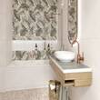 Керамограніт Golden Tile Oasis Concrete Terazzo Айворі OSА910 120х60, фото 3