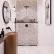 Керамограніт Golden Tile Oasis Concrete Terazzo Айворі OSА910 120х60, фото 2