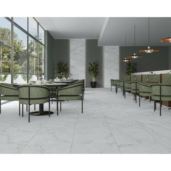 Керамограніт Almera Ceramica (Spain) Ec.Precious White 90х90 см, фото 5