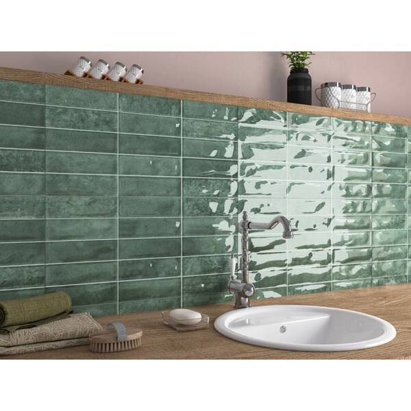 Плитка Ceramica Deseo Ec.Pool Green 31,6х60 см, фото 5