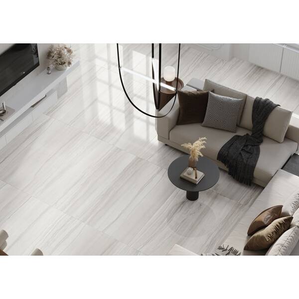 Керамограніт Almera Ceramica (Spain) Erastone Light Grey 60х120 см, фото 2