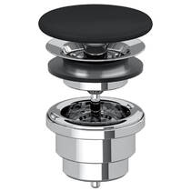 Донный клапан Villeroy&Boch 680800S5 черный мат, фото №1