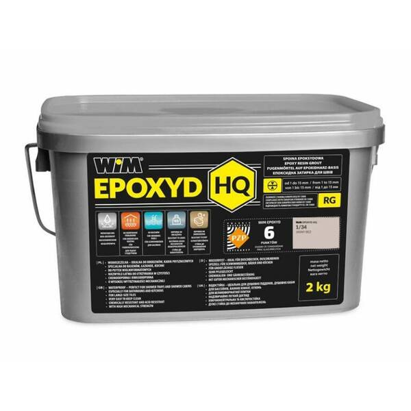 Зат WIMEPOXYD HQ 1/34 2кг св-беж