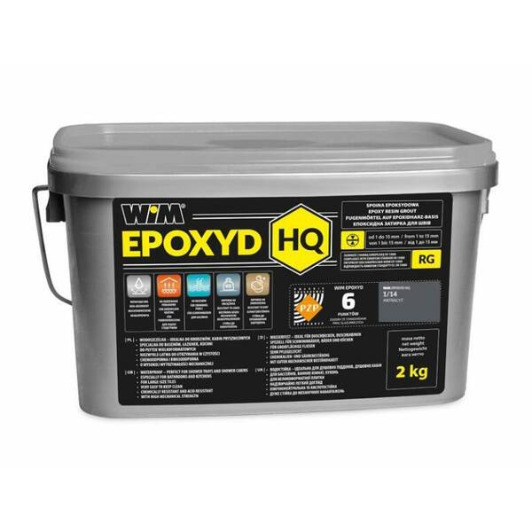 Зат WIMEPOXYD HQ 1/14 2кг антрацит