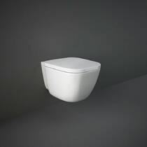 Унитаз подвесной Rak Ceramics One YFG103C + EL13AWHA Rimless (безободковый) с сиденьем Soft Close, фото №2