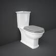 Унітаз-компакт RAK Ceramics Washington YFG173A, WT10AWHA, WT11AWHA з бачком і кришкою Soft Close, фото 2