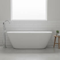 Ванна зі штучного каменю PAA Storia VASTO/00 167x72,5 см, білий глянець, фото №1