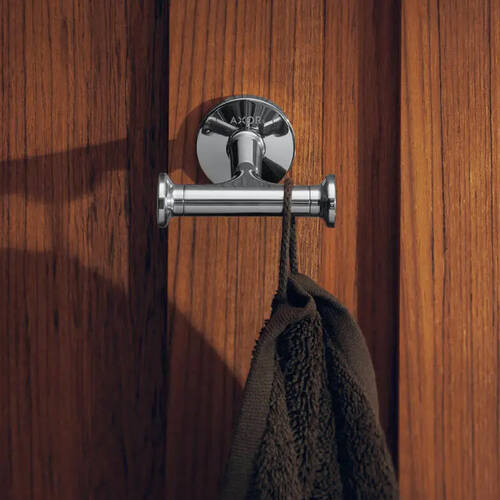 Крючок Axor Universal Circular 42812000 двойной, хром, фото 3