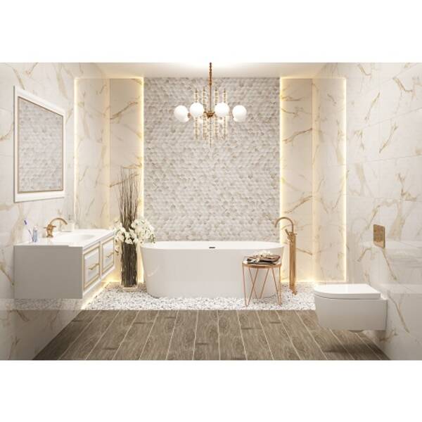 Плитка Ceramica Deseo Ec.Casablanca Gold 30x90 см, фото 5
