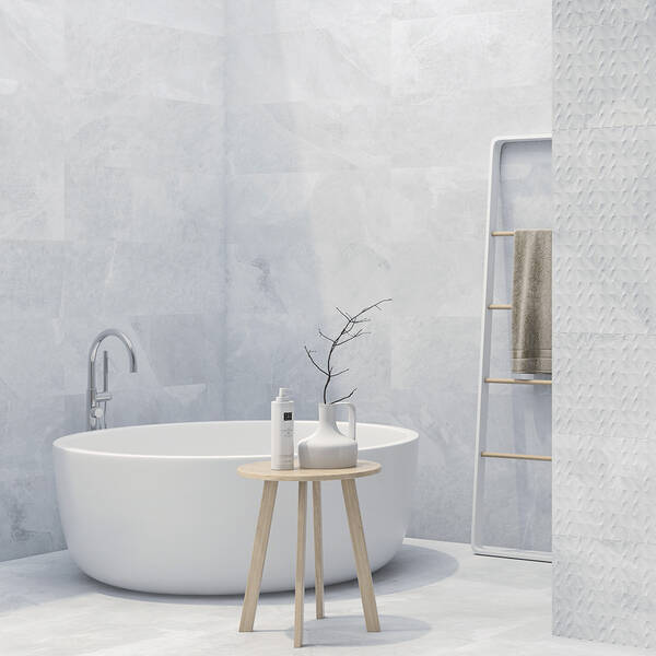 Плитка Ceramica Deseo Makai Blanco 30x90 см, фото 1