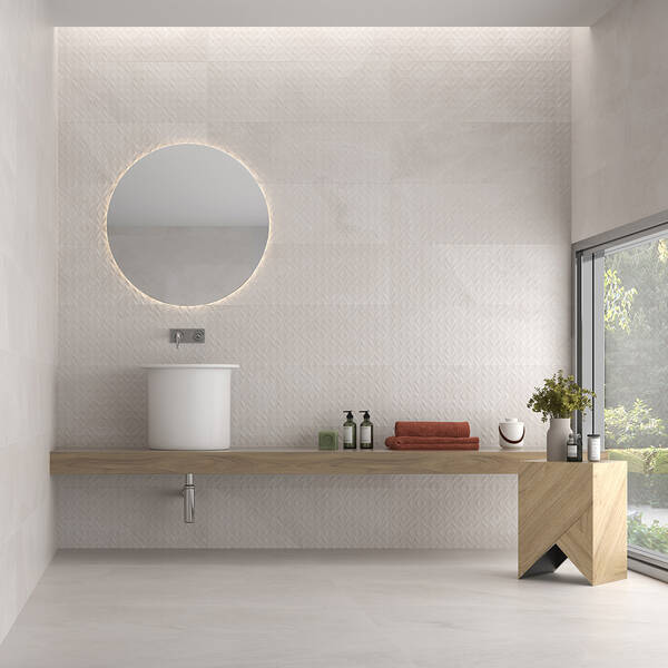 Плитка Ceramica Deseo Rlv Makai Marfil 30x90 см декор, фото 1