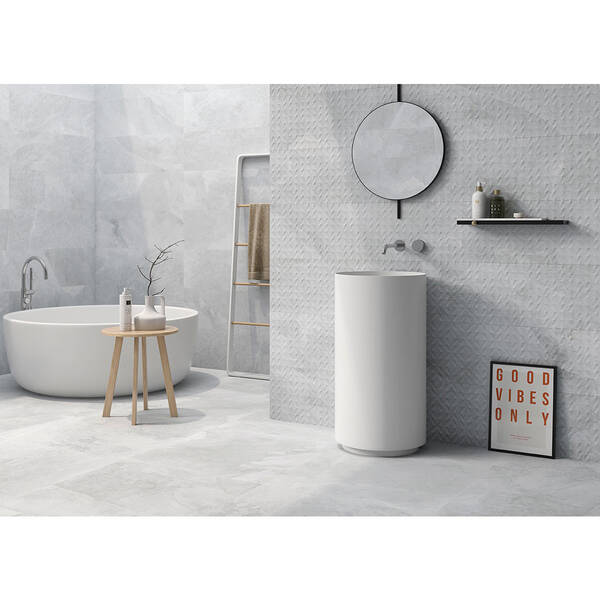 Плитка Geotiles Rlv Makai Gris 30x90 см декор, фото 2