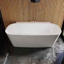 Ванна зі штучного каменю VAYER Nova 2 164x83 см без переливу з сифоном click-clak, фото №1