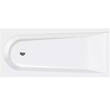 Ванна акрилова Vayer Boomerang 150x70 см посилений борт, з ніжками WBW001, фото 2