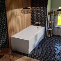 Ванна акриловая VAYER Boomerang 180x80 см усиленный борт, с ножками WBW001, фото №4