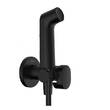 Гігієнічний душ Hansgrohe Bidette 1jet S 29232670 зі шлангом та тримачем, чорний матовий, фото 1