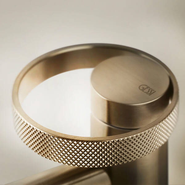 Змішувач для раковини високий Gessi Anello 63304-727, Brushed Brass PVD, фото 2