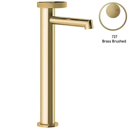 Змішувач для раковини високий Gessi Anello 63304-727, Brushed Brass PVD, фото 1