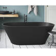Ванна зі штучного каменю PAA Deco Nudo VADENUS/01 166x72,5 см , графіт, фото 5