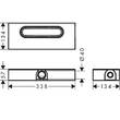 Внутрішня частина для каналів uBox universal d40 Hansgrohe 01000180, фото 2
