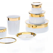 Склянка Decor Walther Porzellan BE 50 0846220 білий/золото, фото №2