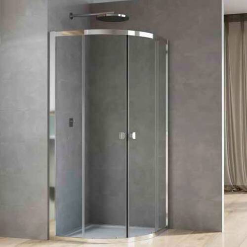 Душова кабіна SanSwiss Arelia D20SR550904007 900x900мм без піддону, скло прозоре, проф.срібний полір., фото 2
