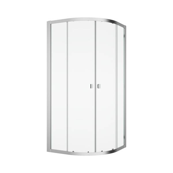 Душова кабіна SanSwiss Arelia D20SR550904007 900x900мм без піддону, скло прозоре, проф.срібний полір., фото 1