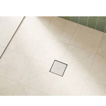 Решетка для душевого трапа Hansgrohe RainDrain Spot 94412000 нержавеющая сталь, фото №3