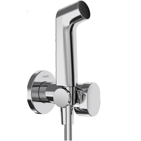 Гигиенический душ Hansgrohe Bidette 1jet S 29232000 со шлангом и держателем, фото 1