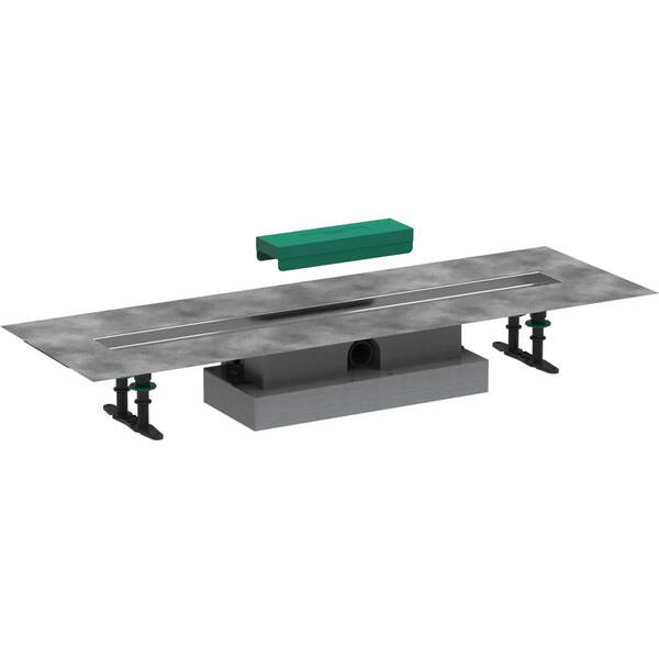 Монтажний комплект для душових каналів Hansgrohe uBox Universal 56018180 DN40 800 мм, фото 1