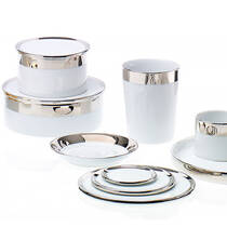 Стакан Decor Walther Porzellan BE 50 0846200 белый\хром, фото №2