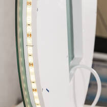 Зеркало Аква Родос Омега Делла R-line D-95 с LED подсветкой 950 мм, фото №6